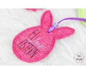 Stickdatei ITH - Anhänger Hasen Eier Ostern